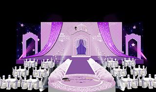 婚礼布置图图片