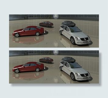 梅赛德斯-奔驰汽车模型