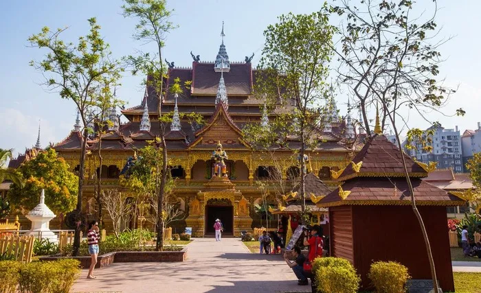 西双版纳总佛寺图片