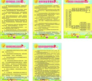 消防5项制度图片