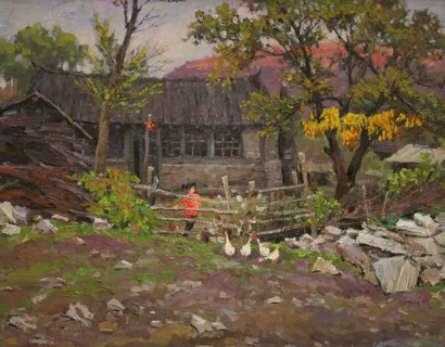 山村风情图片 山村风情图片