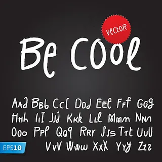 酷炫英文字体设计