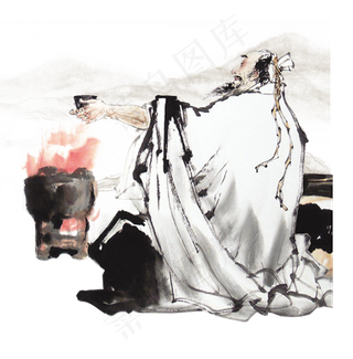 中国古代诗人作词古人物中国风PNG...