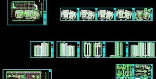 18层高层住宅建筑套图