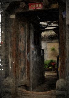 原创胡同鼠绘图片