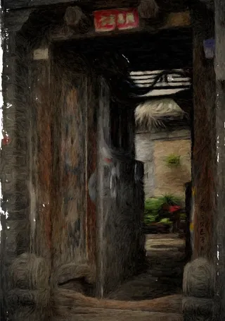 原创胡同鼠绘图片