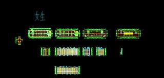 CAD女生宿舍图纸