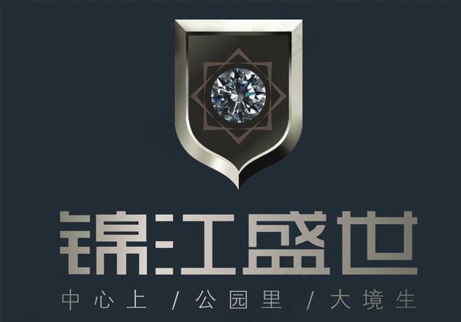 锦江盛世 LOGO图片cdr矢量模版下载