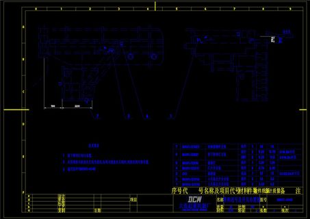 电气展示效果CAD机械图纸