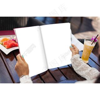 创意书本画册样机