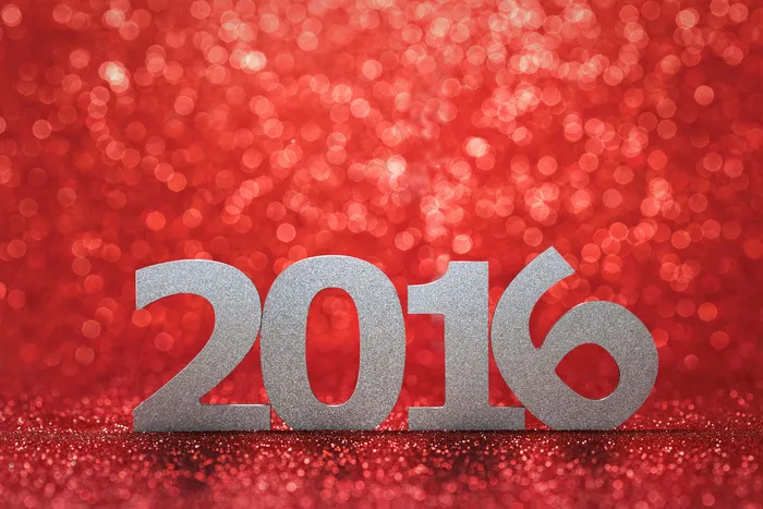 新年2016字体设计