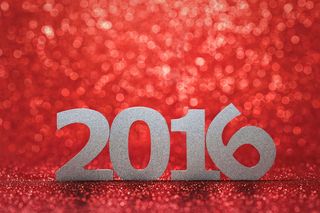 新年2016字体设计