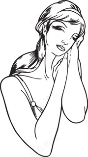 向量的复古的女孩