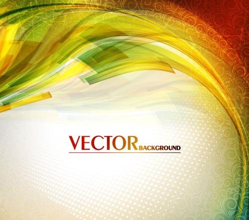 华丽璀璨的光晕背景矢量素材三