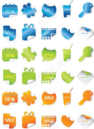 图形矢量车身贴纸销售