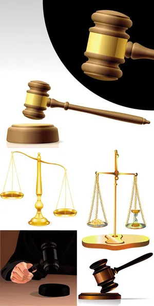 司法主题矢量素材 司法主题矢量素材