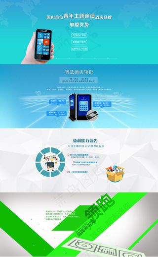 网站加盟页面 科技