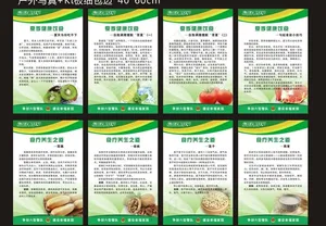 夏季健康饮食图片