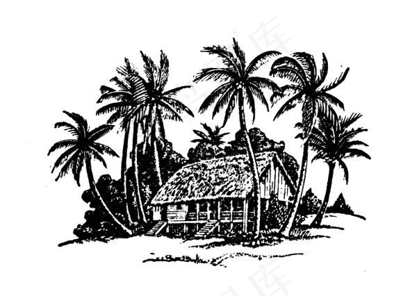夏日里的小房子
