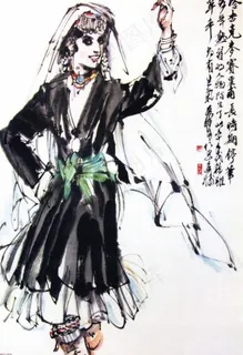 黄胄作品图片 黄胄作品图片