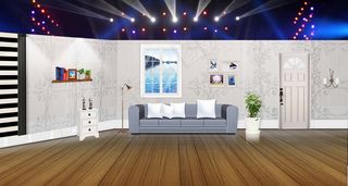 2017年会晚会小品舞台背景图PS...