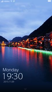 UI 贵州镇远 手机解锁界面