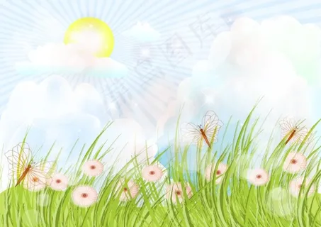 自然风光背景图