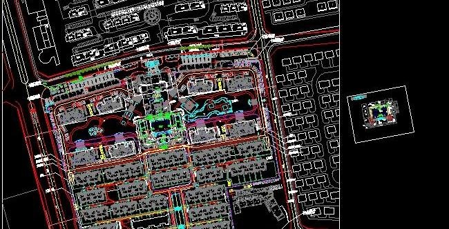 商业用地万科游泳池