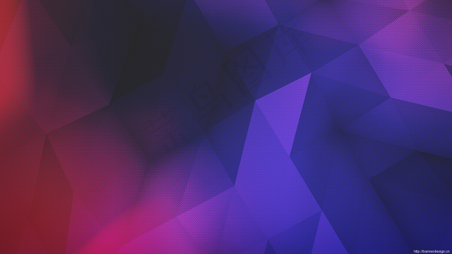 炫酷的低面设计平面背景