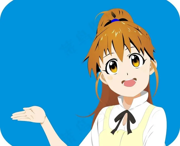 动漫人物图片cdr矢量模版下载