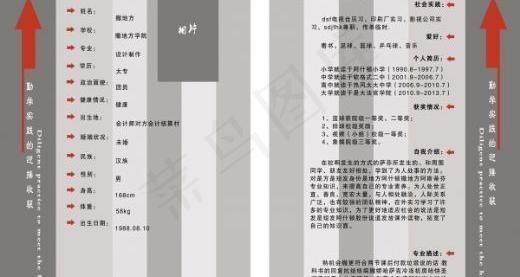 个人简历psd 下载psd模版下载