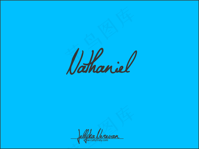 Nathaniel 英文字体下载