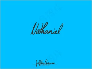 Nathaniel 英文字体下载