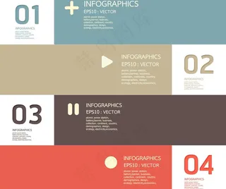 创意商业信息图图片