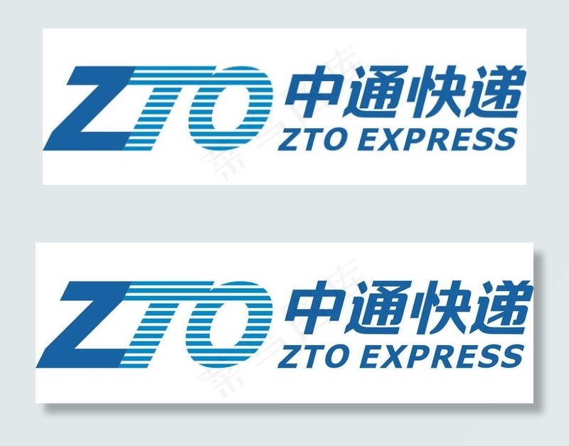 中通快递2013新版图片cdr矢量模版下载