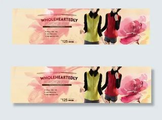 秋冬淘宝天猫海报