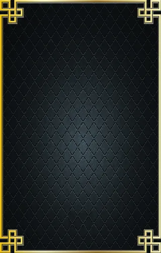 炫黑金框背景图片
