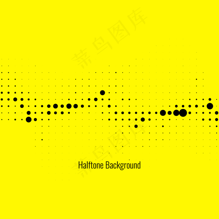 黄色背景矢量图