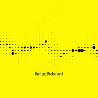 黄色背景矢量图