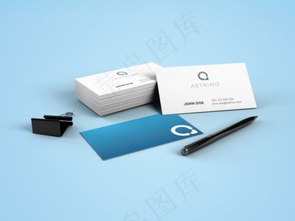 办公名片样机