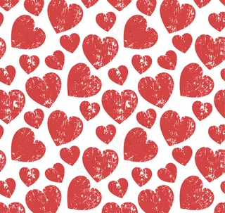 做旧红心背景图片