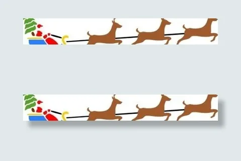 圣诞彩色剪贴画