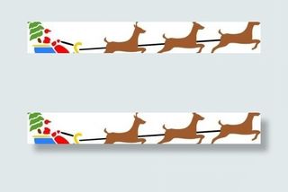 圣诞彩色剪贴画