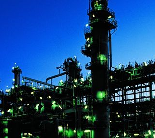 化工厂夜景
