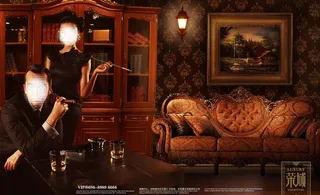 欧式 复古家居图片