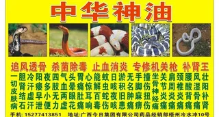 中华神油图片