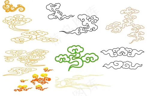 祥云素材 祥云素材