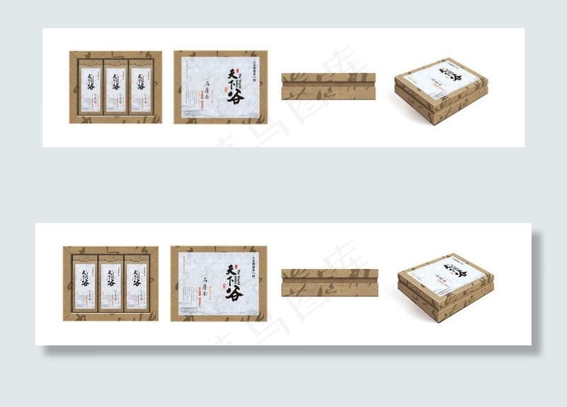 礼盒包装（平面图）图片