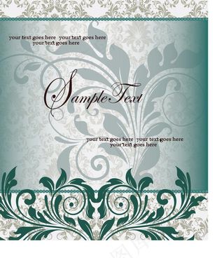 时尚花纹花卉图片