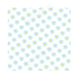 蓝色小花排列背景